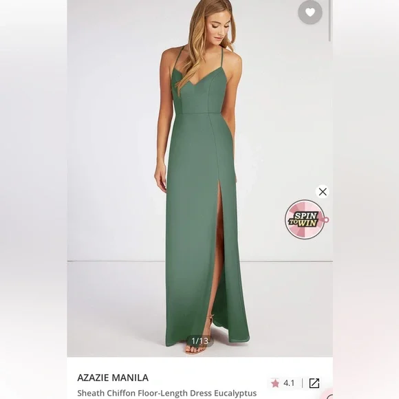 Azazie | Dresses | Azazie Eucalyptus Manila Bridesmaids Dress